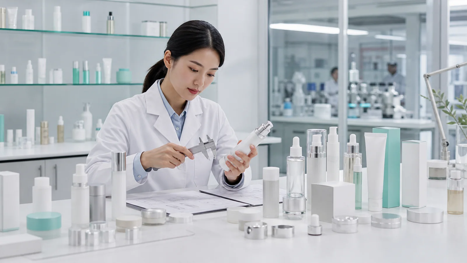 Private label skincare product and packaging brief